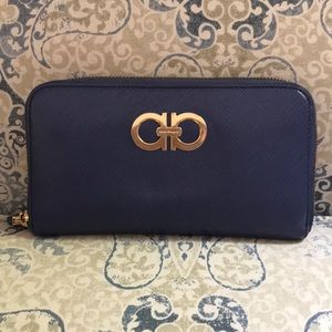 Salvatore Ferragamo Double Gancini Wallet
